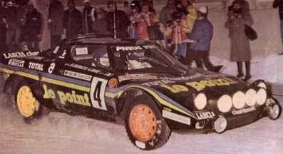 Bernard Darniche - Alain Mahé
49º Rallye Automobile de Monte-Carlo 1981. Lancia Stratos HF (TO U62570). Clasificado 6º

Del 24 al 30 de Enero, Monte-Carlo.
Superficie: asfalto - nieve.

El Rally tenia un total de 3930.00 km de los que 750.00 km divididos en 32 tramos eran especiales.

Se inscribieron 274 equipos, tomaron la salida 263, finalizaron 133.@
Palabras clave: ;Lancia;Stratos;Montecarlo;1981;nieve