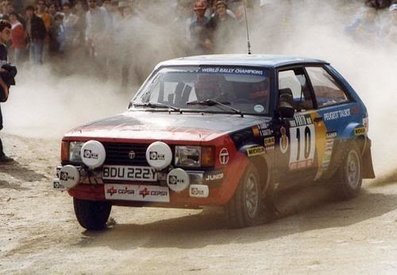 Antonio Zanini Sans - Victor Sabater
17º Rally de Portugal - Vinho do Porto 1983. Talbot Sunbeam Lotus (BDU 222Y). Clasificado 6º.
Automobiles Talbot

Del 2 al 5 de Marzo, Estoril, Lisboa, Portugal.
Supeficie: asfalto - tierra.

El Rally tenia un total de 2325 km de los que 674.50 km divididos en 43 tramos eran especiales (3 de ellos fueron cancelados SS12 Figueira de Foz de 9 Km, SS13 Prestimo de 12,50 Km, SS14 Vouga de 10 Km).

Tomaron la salida 86 equipos, finalizaron 31.@
Palabras clave: ;Talbot;Sunbeam;Lotus;Portugal;1983