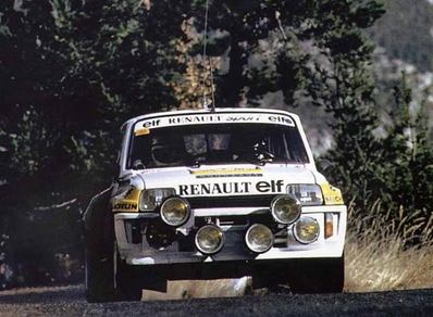 Jean Ragnotti - Jean-Marc Andrié
51º Rallye Automobile de Monte-Carlo 1983. Renault 5 Turbo 