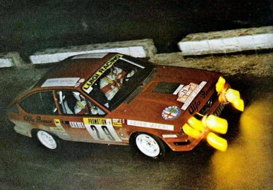 Yves Loubet - René Alemany
51º Rallye Automobile de Monte-Carlo 1983. Alfa Romeo GT-V6 (2888 US 06). Clasificado 15º.

Del 22 al 28 de Enero, Monte-Carlo.
Superficie: asfalto - nieve.

RMC clasificó a todos los equipos que terminaron el 