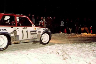Jean-Luc Thérier - Michel Vial
51º Rallye Automobile de Monte-Carlo 1983. Renault 5 Turbo Tour de Corse (11 LH 92). Abandonó por caja de cambios en SS5 Col des Garcinets de 22.70 km.

Del 22 al 28 de Enero, Monte-Carlo.
Superficie: asfalto - nieve.

RMC clasificó a todos los equipos que terminaron el 