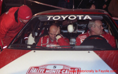 Björn Waldegard - Fred Gallagher
57º Rallye Automobile de Monte-Carlo 1989. Toyota Celica GT-Four 