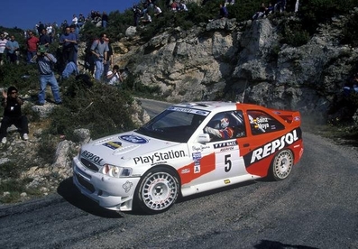 Carlos Sainz Cenamor - Luís Rodríguez Moya
33º Rallye Catalunya - Costa Brava - Rallye de España) 1997. Ford Escort WRC (P8 FMC). Clasificado 10º.

Del 14 al 16 de Abril, Lloret de Mar, Girona, Catalunya, España.
Superficie: asfalto.

El Rally tenia un total de 1359.3 km de los que 387.72 km divididos en 18 tramos eran especiales.

Tomaron la salida 94 equipos, finalizaron 31.@
Palabras clave: ;Luis_Moya;Ford;Escort;WRC;Catalunya;1997;Catalunya;España
