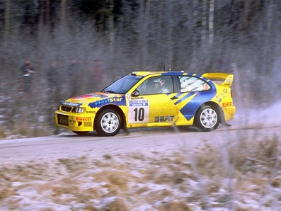 Marcus Grönholm - Timo Rautiainen
48º Rally de Suecia 1999. Seat Cordoba WRC. Retirado por bomba gasolina.
Palabras clave: ;Timo_Rautiainen;Seat;Cordoba;WRC;Suecia;1999;nieve