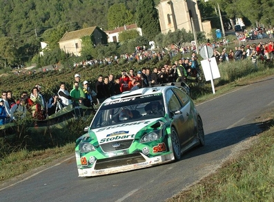 Jari-Matti Latvala - Miikka Anttila
43º Rallye Catalunya 2007. Ford Focus RS WRC 06. Clasificado 7º.
Palabras clave: ;Miikka_Anttila;Ford;Focus;RS;WRC;Catalunya;2007