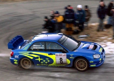 Tommi Mäkinen - Kaj Lindstrom
71º Rally Monte-Carlo 2003. Subaru Impreza WRC2003. Retirado por salida de carretera.
Palabras clave: ;Subaru;Impreza;WRC;Montecarlo;2003