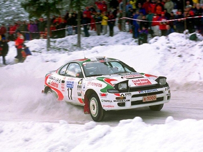Marcus Grönholm - Timo Rautiainen
45º Rally Internacional de Suecia 1996 (ST185). Toyota Celica Turbo 4WD. Clasificado 7º
Palabras clave: ;Timo_Rautiainen;Suecia;Toyota;Celica;Turbo;ST185;1996;nieve