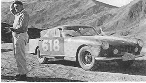 Jean-Pierre Estager - Jean Pebrel 
18º Rallye International des Alpes 1956. Ferrari 250 GT. Clasificado 5º.

De 6 al 13 de Julio, Marseille - Zagreb - Marseille.
Superficie: asfalto.

Tomaron la salida 80 equipos, finalizaron 34.@
Palabras clave: Ferrari;Alpes;1956