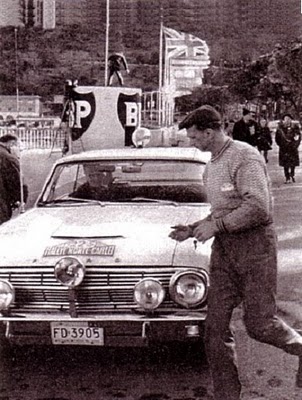 Bo Ljungfeldt - Gunnar Haggbom
32º Rallye Automobile de Monte-Carlo 1963. Ford Falcon Futura Sprint (FD 3905). Clasificado 42º.

Del 20 al 24 de Enero, Monte-Carlo.
Superficie: asfalto - nieve.

Tomaron la salida 296 equipos, finalizaron 96.@
Palabras clave: Ford;Falcon;Futura;Sprint;Montecarlo;1963;Personajes