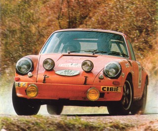 Marc Etchebers - Marie-Christine Rives
7º Rally Firestone 1973, Porsche 911 S, Clasificado 3º.

Del 6 al 8 de Abril. Coef. 7,4.
Puntuable para el Campeonato de Europa de Rallyes para conductores.
Organizador Real Peña Motorista de Vizcaya.

El Rally tenia un total de 1505 Km de los que 383 Km divididos en 27 tramos, eran especiales.

Se inscribieron 96 equipos, tomaron la salida 71, finalizaron 27.@
Palabras clave: Porsche;Firestone;1973