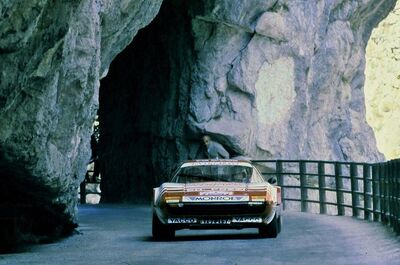 Jean-Claude Andruet - Chantal Bouchetal
40º Tour France Automobile 1981. Ferrari 308 GTB (1762 JY 92). Clasificado 1º.

Del 13 al 19 de Septiembre, Paris-Biarritz, Francia.
Superficie: asfalto.

La prueba tenía un total de 950.70 km cronometrados divididos en 3 etapas y 42 tramos especiales.

Tomaron la salida 80 equipos, finalizaron 33.@
Palabras clave: ;Ferrari;GTB;Tour_France_Automobile;Francia;1981