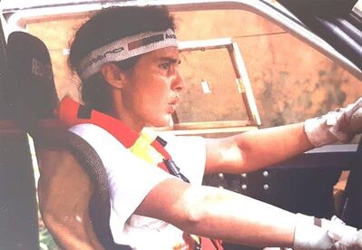 Michèle Mouton
31º Marlboro Safari Rally 1983. Audi Quattro A1 (IN-YC 19). Clasificada 3ª.
Copiloto Fabrizia Pons.

Del 30 de Marzo al 4 de Abril, Nairobi, Kenya, África.
Superficie: tierra.

El Rally tenia un total de 5035 km en los que 1620.95 km se encontraban 26 controles horarios.

Tomaron la salida 78 equipos, finalizaron 22.@
Palabras clave: Michele_Mouton;Audi;Quattro;Grupo_B;Safari;1983;Womens;Mujeres;Personajes