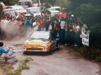 Benigno (Beny) Fernández - Jose Luis Orozco
23º Rally Principe de Asturias 1986. Opel Manta 400 (O-Z-4698-P). Clasificado 4º.

Del 19 al 21 de Septiembre, Oviedo, España.
Superficie: asfalto.

El Rally tenia un total de 293.70 km cronometrados divididos en 24 tramos especiales.

Tomaron la salida 57 equipos, finalizaron 34.@
Palabras clave: ;Opel;Manta;Grupo_B;Asturias