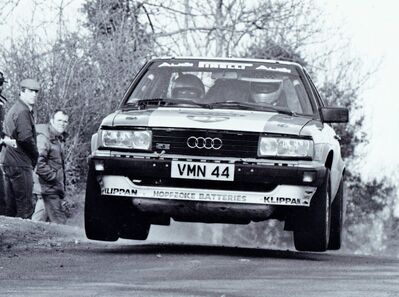 Harald Demuth - Arwed Fischer
21º Rothmans Manx International Rally 1983. Audi 80 Quattro (VMN 44). Clasificado 1º.

Del 14 al 17 de Septiembre, Douglas, Isla de Man.
Superficie: asfalto.

El Rally constaba de 49 tramos cronometrados (5 de ellos fueron cancelados, SS22 Eairy, SS24 St. Aarvey, SS25 Cronk, SS26 Lhen y SS27 Druidale).
Desconocemos los kilómetros tanto cronometrados como totales de la prueba.

Tomaron la salida 120 equipos, finalizaron 48.@
Palabras clave: Audi;Manx;1983