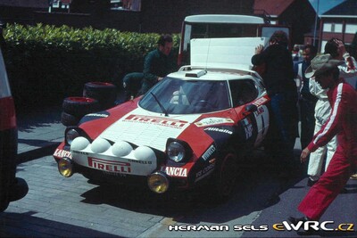Tony Carello - Maurizio Perissinot
14º 24 Heures d'Ypres 1978. Lancia Stratos HF (TO L64137). Clasificado 3º.
Lancia Pirelli

Del 23 al 25 de Junio, Ypres • AC Targa Florio.
Superficie: asflto

El Rally constaba de 2 etapas con un total de 516.06 km divididos en 48 tramos cronometrados.

Tomaron la salida 178 equipos, finalizaron 59.

© Herman Sels
@
Palabras clave: Lancia;Stratos;Ypres;1978