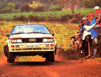 Michele Cinotto - Emilio Radaelli
4º Rally Costa Smeralda 1981. Audi Quattro (IN-NP 50). Clasificado 4º.

Del 2 al 4 de Abril, Porto Cervo, Cerdeña, Italia.
Superficie: tierra.

Desconocemos de cuantos killómetros tanto totales como cronometrados constaba la prueba.

Tomaron la salida 124 equipos, finalizaron 46.@
Palabras clave: ;Audi;Quattro;Smeralda;1981;Esmeralda