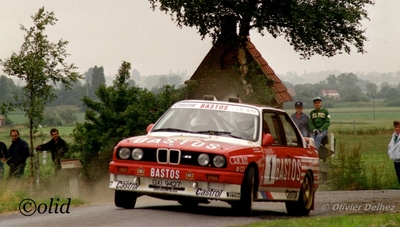 Patrick Snijers - Dany Colebunders
24º Ypres 24 Hours Rally 1988. BMW M3 E30 (GXI 9427). Clasificado 2º.
Bastos Racing Team

Del 24 al 26 de Junio, Ypres.
Superficie: asfalto.

El Rally constaba de 6 etapas con 375.15 km cronometrados divididos en 37 tramos especiales.

Tomaron la salida 138 equipos, finalizaron 73.

© Olivier Delhez
@
Palabras clave: BMW;Ypres;1988