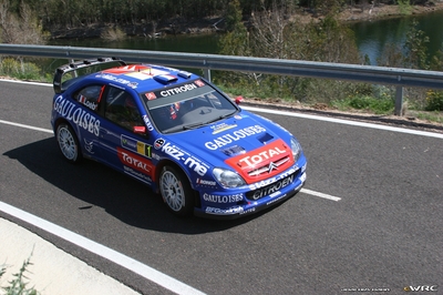 Sébastien Loeb - Daniel Elena
42º RallyRACC Catalunya - Costa Daurada 2006. Citroën Xsara WRC (829 DPT 78). Clasificado 1º.
Kronos Racing

Del 24 al 26 de Marzo, Salou, Tarragona, Catalunya, España.
Superficie: asfalto.

El Rally tenia un total de 1376.14 Km de los que 346.43 Km divididos en 16 tramos eran especiales.

Se inscribieron 71 equipos, tomaron la salida 66, finalizaron 56.

© Joachim Hähn
@
Palabras clave: Citroen;Xsara;WRC;Catalunya;2006;España;Spain;Costa_Dorada
