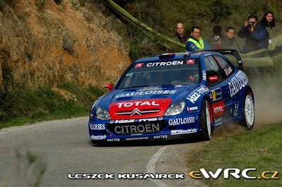 Sébastien Loeb - Daniel Elena
42º RallyRACC Catalunya - Costa Daurada 2006. Citroën Xsara WRC (829 DPT 78). Clasificado 1º.
Kronos Racing

Del 24 al 26 de Marzo, Salou, Tarragona, Catalunya, España.
Superficie: asfalto.

El Rally tenia un total de 1376.14 Km de los que 346.43 Km divididos en 16 tramos eran especiales.

Se inscribieron 71 equipos, tomaron la salida 66, finalizaron 56.

© Leszek Kusmirek
@
Palabras clave: Citroen;Xsara;WRC;Catalunya;2006;España;Spain;Costa_Dorada
