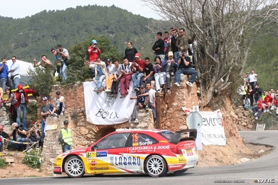 Dani Sordo - Marc Marti
42º RallyRACC Catalunya - Costa Daurada 2006. Citroën Xsara WRC (834 DPT 78). Clasificado 2º.

Del 24 al 26 de Marzo, Salou, Tarragona, Catalunya, España.
Superficie: asfalto.

El Rally tenia un total de 1,376.14 Km de los que 346.43 Km divididos en 16 tramos eran especiales.

Se inscribieron 71 equipos, tomaron la salida 66, finalizaron 56.

© Joachim Hähn
@
Palabras clave: Citroen;Xsara;Catalunya;Costa_Daurada;Costa_Dorada;2006;España;Spain