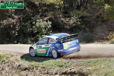 Marcus Grönholm - Timo Rautiainen
42º RallyRACC Catalunya - Costa Daurada 2006. Ford Focus RS WRC '06 (EU55 BMV). Clasificado 3º.
BP Ford World Rally Team

Del 24 al 26 de Marzo, Salou, Tarragona, Catalunya, España.
Superficie: asfalto.

El Rally tenia un total de 1376.14 Km de los que 346.43 Km divididos en 16 tramos eran especiales.

Se inscribieron 71 equipos, tomaron la salida 66, finalizaron 56.

© Marek Felt
@@
Palabras clave: Ford;Focus;WRC;Catalunya;España;Spain;2006
