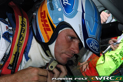 Marcus Grönholm - Timo Rautiainen
25º OMV ADAC Rallye Deutschland 2006. Ford Focus RS WRC '06 (EU55 CNN). Clasificado 3º.
BP Ford World Rally Team

Del 11 al 13 de Agosto, Trier, Rhineland-Palatinate.
Superficie: asfalto.

El Rally constaba de 3 etapas con un total de 1300.48 km de los que 349.11 km divididos en 19 tramos eran cronometrados.

Tomaron la salida 73 equipos, finalizaron 56.

© Marek Felt
@@
Palabras clave: Ford;Focus;WRC;Alemania;Deutschland;2006