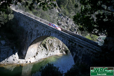 Dani Sordo - Marc Martí
50º Tour de Corse - Rallye de France 2006. Citroën Xsara WRC (834 DPT 78). Clasificado 3º.

Del 7 al 9 de Abril, Ajaccio.
Superficie: asfalto.

El Rally constaba de 3 etapas con un total de 1045.68 km de los que 354.18 km divididos en 12 tramos eran cronometrados.

Tomaron la salida 76 equipos, finalizaron 62.

© Marek Felt
@
Palabras clave: Citroen;Xsara;WRC;Corse;Corcega;2006