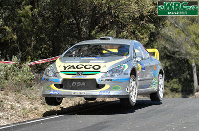 Alexandre Bengué - Caroline Escudero-Bengué
42º RallyRACC Catalunya - Costa Daurada 2006. Peugeot 307 WRC (3052 YQ 74). Clasificado 4º.
Czech RT Škoda Kopecký

Del 24 al 26 de Marzo, Salou, Tarragona, Catalunya, España.
Superficie: asfalto.

El Rally tenia un total de 1376.14 Km de los que 346.43 Km divididos en 16 tramos eran especiales.

Se inscribieron 71 equipos, tomaron la salida 66, finalizaron 56.

© Marek Felt
@
Palabras clave: Peugeot;WRC;Catalunya;España;Spain;2006