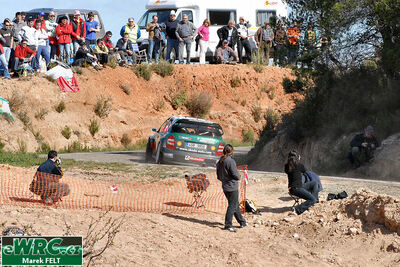 Jan Kopecký - Filip Schovánek
42º RallyRACC Catalunya - Costa Daurada 2006. Skoda Fabia WRC (4S8 9856). Clasificado 5º.
Czech RT Škoda Kopecký

Del 24 al 26 de Marzo, Salou, Tarragona, Catalunya, España.
Superficie: asfalto.

El Rally tenia un total de 1376.14 Km de los que 346.43 Km divididos en 16 tramos eran especiales.

Se inscribieron 71 equipos, tomaron la salida 66, finalizaron 56.

© Petr Lusk
@
Palabras clave: Skoda;Fabia;WRC;Catalunya;España;Spain;2006