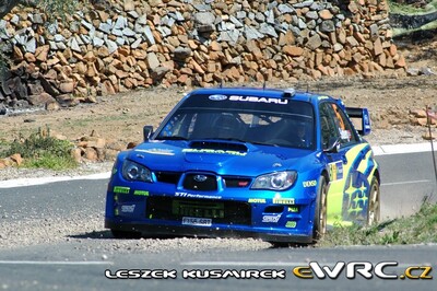 Petter Solberg - Phil Mills
42º RallyRACC Catalunya - Costa Daurada 2006. Subaru Impreza S12 WRC '06 (FT55 SRT). Clasificado 7º.
Subaru World Rally Team

Del 24 al 26 de Marzo, Salou, Tarragona, Catalunya, España.
Superficie: asfalto.

El Rally tenia un total de 1,376.14 Km de los que 346.43 Km divididos en 16 tramos eran especiales.

Se inscribieron 71 equipos, tomaron la salida 66, finalizaron 56.

© Leszek Kusmirek
@
Palabras clave: Subaru;Impreza;WRC;Catalunya;España;Spain;2006