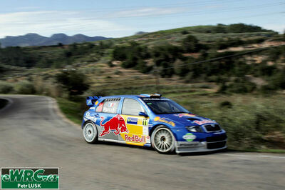 Gilles Panizzi - Hervé Panizzi
42º RallyRACC Catalunya - Costa Daurada 2006. Skoda Fabia WRC (4S5 3382). Clasificado 10º.
Red Bull Skoda

Del 24 al 26 de Marzo, Salou, Tarragona, Catalunya, España.
Superficie: asfalto.

El Rally tenia un total de 1,376.14 Km de los que 346.43 Km divididos en 16 tramos eran especiales.

Se inscribieron 71 equipos, tomaron la salida 66, finalizaron 56.

© Petr Lusk
@
Palabras clave: Skoda;Fabia;WRC;Catalunya;España;Spain;2006