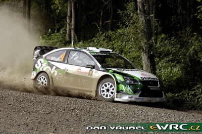 Matthew Wilson - Michael Orr
6º Rally de Japan 2006. Ford Focus RS WRC '06 (EU55 CNK). Clasificado 7º.
Stobart VK Ford Rally Team

Del 1 al 3 de Octubre, Obihiro, Hokkaido.
Superficie: tierra.

El Rally constaba de 3 etapas con un total de 1586.52 km de los que 345.72 km divididos en 27 tramos eran cronometrados.

Tomaron la salida 87 equipos, finalizaron 78.

© Dan Vrubel
@
Palabras clave: Ford;Focus;WRC;Japon;2006