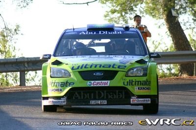 Marcus Grönholm - Timo Rautiainen
43º Rally RACC Catalunya - Costa Daurada 2007. Ford Focus RS WRC '07 (EU07 SSX). Clasificado 3º.
BP Ford World Rally Team

Del 5 al 7 de Octubre, Salou, Tarragona, Catalunya, España.
Superficie: asfalto.

El Rally tenia un total de 1359.96 km de los que 352.87 km divididos en 18 tramos, eran especiales.

Se inscribieron 84 equipos, tomaron la salida 81, finalizaron 65.

© Jaime-Palau Ribes
@@
Palabras clave: Ford;Focus;WRC;Catalunya;Costa_Daurada;RACC;España;Spain;2007