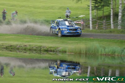 Mads Østberg - Ole Kristian Unnerud
57º Neste Oil Rally Finland 2007. Subaru Impreza S10 WRC '04 (DL 51121). Clasificado 8º.
Adapta AS

Del 3 al 5 de Agosto, Jyväskylä.
Superficie: tierra.

El Rally constaba de 3 etapas con un total de 1375.15 km de los que 360.34 km divididos en 23 tramos eran cronometrados.

Tomaron la salida 97 equipos, finalizaron 70.

© Marek Felt
@
Palabras clave: Subaru;Impreza;WRC;Finlandia;2007