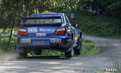 Mads Østberg - Ole Kristian Unnerud
57º Neste Oil Rally Finland 2007. Subaru Impreza S10 WRC '04 (DL 51121). Clasificado 8º.
Adapta AS

Del 3 al 5 de Agosto, Jyväskylä.
Superficie: tierra.

El Rally constaba de 3 etapas con un total de 1375.15 km de los que 360.34 km divididos en 23 tramos eran cronometrados.

Tomaron la salida 97 equipos, finalizaron 70.

© Petr Sagner
@@
Palabras clave: Subaru;Impreza;WRC;Finlandia;2007