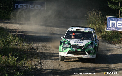 Matthew Wilson - Michael Orr
57º Neste Oil Rally Finland 2007. Ford Focus RS WRC '06 (1 ES). Clasificado 10º.
Stobart VK Ford Rally Team

Del 3 al 5 de Agosto, Jyväskylä.
Superficie: tierra.

El Rally constaba de 3 etapas con un total de 1375.15 km de los que 360.34 km divididos en 23 tramos eran cronometrados.

Tomaron la salida 97 equipos, finalizaron 70.

© Petr Sagner
@
Palabras clave: Ford;Focus;WRC;Finlandia;2007