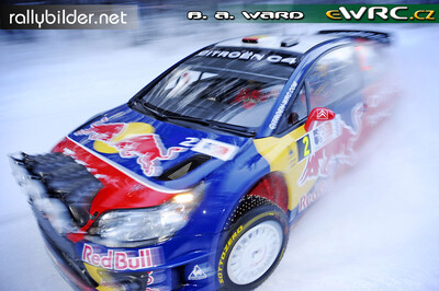 Dani Sordo - Marc Martí
Rally Norway 2009. Citroën C4 WRC (454 EMX 78). Clasificado 5º.
Citroën Total WRT

Del 12 al 15 de Febrero, Hamar.
Superficie: nieve - hielo.

El Rally tenia un total de 1230.15 km de los que 360.90 km divididos en 3 etapas y 23 tramos eran cronometrados.

Tomaron la salida 42 equipos, finalizaron 34.

© Benjamin A. Ward
@
Palabras clave: Citroen;WRC;Noruega;2009;Nieve