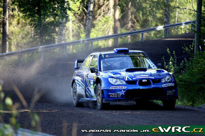 Jari Ketomaa - Mika Stenberg
59º Neste Oil Rally Finland 2009. Subaru Impreza S12B WRC '07 (DL 51125). Clasificado 7º.

Del 30 de Julio al 2 de Agosto, Jyväskylä, Finlandia.
Superficie: tierra.

El Rally tenía un total de 1449.61 km de los que 345 Km divididos en 23 tramos eran especiales.

Tomaron la salida 90 equipos, finalizaron 60.

© Vladimír Mandík jr.
@
Palabras clave: Subaru;Impreza;WRC;Finlandia;2009