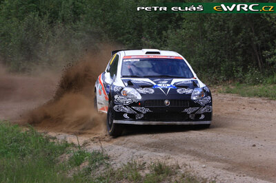 Kimi Räikkönen - Kaj Lindström
59º Neste Oil Rally Finland 2009. Fiat Abarth Grande Punto S2000. Abandonó por accidente en SS19 Väärinmaja de 29.29 km.

Del 30 de Julio al 2 de Agosto, Jyväskylä, Finlandia.
Superficie: tierra.

El Rally tenía un total de 1449.61 km de los que 345 Km divididos en 23 tramos eran especiales.

Tomaron la salida 90 equipos, finalizaron 60.

© Petr Eliáš
@
Palabras clave: ;Fiat;Abarth;Punto;Finlandia;2009