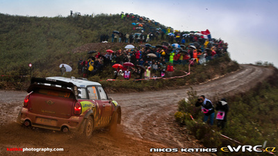 Dani Sordo - Carlos del Barrio
46º Vodafone Rally de Portugal 2012. Mini John Cooper Works WRC (4 WRC). Clasificado 11º.
Citroën Junior WRT

Del 29 de Marzo al 1 de Marzo, Faro.
Superficie: tierra.

El Rally tenia un total de 1497.92 km de los que 434.77 km divididos en 4 etapas y 22 tramos eran cronometrados (3 de ellos fueron cancelados SS8 Tavira 2 de 25.0 km, SS9 Alcarias 2 de 25.2 km, SS10
São Brás de Alportel 2 de 16.2 km).

Tomaron la salida 51 equipos, finalizaron 30.

© Nikos Katikis
@
Palabras clave: ;Mini_Cooper;WRC;Portugal;2012