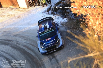 Ott Tänak - Martin Järveoja
85º Rallye Automobile de Montecarlo 2017. Ford Fiesta WRC (WRT 2). Clasificado 3º.
M-Sport World Rally Team

Del 18 al 21 de Enero, Gap - Monaco.
Superficie: asfalto - nieve.

El Rallye constaba de 4 etapas con un total de 11411.85 km de los que 382.65 km divididos en 15 tramos eran cronometrados, (2 de ellos fueron cancelados SS1 Entrevaux - Val-de-Chalvagne - Ubraye de 21,25 km y SS16 Lucéram - Col St-Roch 2 de 5,5 km).

Tomaron la salida 73 equipos, finalizaron 54.

© Rafal Roguski

Palabras clave: Ford;Fiesta;WRC;Montecarlo;2017