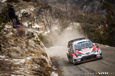 Sébastien Ogier - Julien Ingrassia
88º Rallye Automobile Monte-Carlo 2020. Toyota Yaris WRC (SP 1015). Clasificado 2º.
Toyota Gazoo Racing WRT

Del 22 al 26 de Enero, Gap - Monaco.
Superficie: asfalto - nieve.

El Rallye constaba de 4 etapas con un total de 1505.64 km de los que 304.28 km divididos en 15 tramos eran cronometrados.

Tomaron la salida 88 equipos, finalizaron 73.

© Bastien Roux

Palabras clave: Toyota;Yaris;WRC;Montecarlo;2020