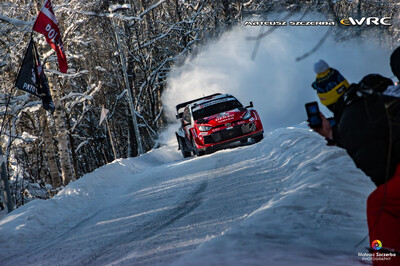 Takamoto Katsuta - Aaron Johnston
73º Rally Sweden 2026. Toyota GR Yaris Rally1 (A-7664). Clasificado 2º.
Toyota Gazoo Racing WRT

Del 12 al 15 de Febrero, Umeå.
Superficie: nieve - hielo.

El Rallye constaba de 3 etapas con un total de 1069.44 km de los que 300.66 km divididos en 18 tramos eran cronometrados.

Tomaron la salida 57 equipos.

© Mateusz Szczerba

Palabras clave: Toyota;Yaris;Suecia;2026;Rally1