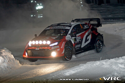 Sami Pajari - Marko Salminen
73º Rally Sweden 2026. Toyota GR Yaris Rally1 (A-7657). Clasificado 3º.
Toyota Gazoo Racing WRT2

Del 12 al 15 de Febrero, Umeå.
Superficie: nieve - hielo.

El Rallye constaba de 3 etapas con un total de 1069.44 km de los que 300.66 km divididos en 18 tramos eran cronometrados.

Tomaron la salida 57 equipos.

© Jouni Laakso

Palabras clave: Toyotra;Yaris;Suecia;2026;Rally1
