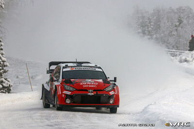 Sami Pajari - Marko Salminen
73º Rally Sweden 2026. Toyota GR Yaris Rally1 (A-7657). Clasificado 3º.
Toyota Gazoo Racing WRT2

Del 12 al 15 de Febrero, Umeå.
Superficie: nieve - hielo.

El Rallye constaba de 3 etapas con un total de 1069.44 km de los que 300.66 km divididos en 18 tramos eran cronometrados.

Tomaron la salida 57 equipos.

© Martin Grana

Palabras clave: Toyotra;Yaris;Suecia;2026;Rally1