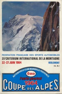 25º Rally Coupe del Alpes 1964
Palabras clave: Alpes;1964