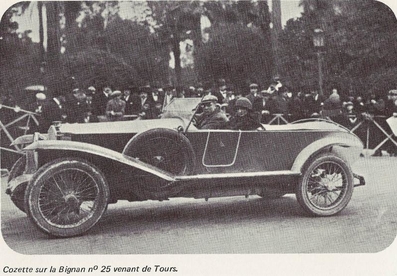 Cozette
4º Rallye Automobile de Monte-Carlo 1925. Bignan. Clasificado 20º.
Palabras clave: 1925;Montecarlo