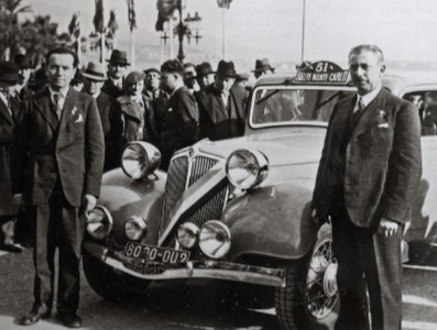 Ch. Lahaye - R. Quatresous
14º Rallye Automobile de Monte-Carlo 1935. Renault Nervasport (80000 DU2) Clasificado 1º.

Del 19 al 25 de Enero.
Superficie: asfalto - nieve.

Se inscribieron 165 equipos, tomaron la salida 149, finalizaron 103.
Palabras clave: Montecarlo;Renault;1935