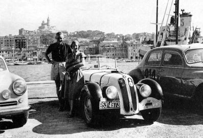 Alex von Falkenhausen - Kitty von Falkenhausen
15º Rallye International des Alpes 1952. BMW 328 (B53 4973) Clasificado 1º.

Del 11 al 17 de Julio, Marseille - Cortina - Cannes.
Superficie: asfalto.

Desconocemos de cuantos kilómetros tanto totales como cronometrados tenia la prueba.

Tomaron la salida 87 equipos, finalizaron 23.@
Palabras clave: BMW;Alpes;1952