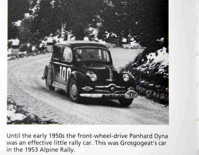 Grosgogeat
16º Rally Coupe del Alpes 1953, Panhard Dyna@
Palabras clave: Panhard;Alpes;1953